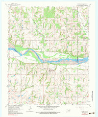 Rosedale 1965 topographic map thumbnail