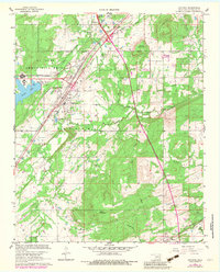 Savanna 1967 topographic map thumbnail