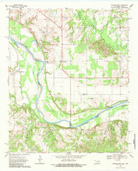 Spanish Fort 1968 topographic map thumbnail