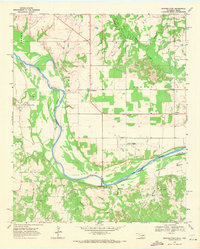 Spanish Fort 1968 topographic map thumbnail