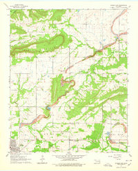 Stigler East 1962 topographic map thumbnail