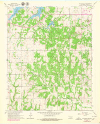 Stillwater SW 1967 topographic map thumbnail