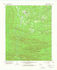 Smithville 1960 topographic map thumbnail