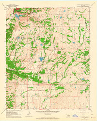 Sulphur South 1963 topographic map thumbnail