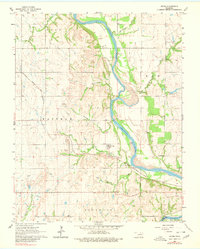 Uncas 1963 topographic map preview