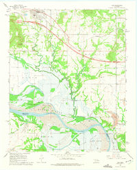 Vian 1967 topographic map thumbnail
