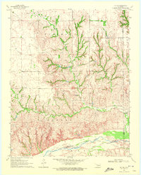Vici SW 1970 topographic map thumbnail