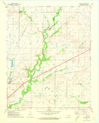 Vinita NE 1971 topographic map thumbnail