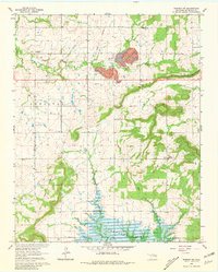 Warner NW 1963 topographic map thumbnail