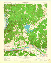 Wekiwa 1958 topographic map thumbnail