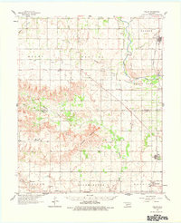 Willow 1961 topographic map thumbnail