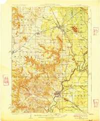 Black River Falls 1926 topographic map thumbnail