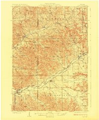Blair 1927 topographic map thumbnail