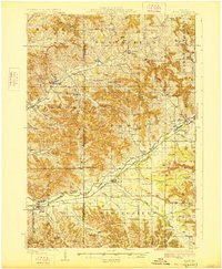 Blair 1927 topographic map thumbnail