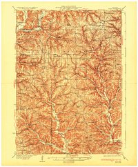Boaz 1933 topographic map thumbnail
