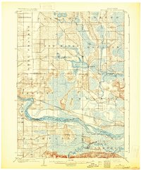 Briggsville 1902 topographic map thumbnail