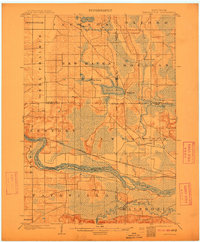 Briggsville 1902 topographic map thumbnail