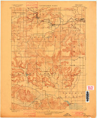 Denzer topographic map thumbnail
