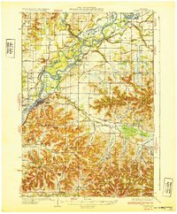 Durand topographic map thumbnail