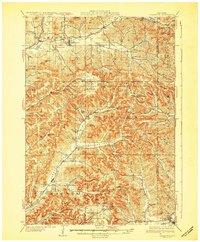 Gilmanton 1932 topographic map thumbnail