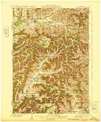 Gilmanton 1932 topographic map thumbnail