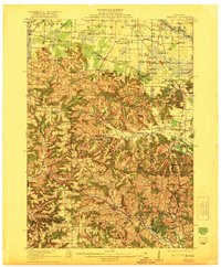 Kendall 1921 topographic map thumbnail