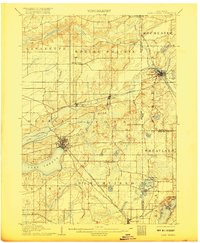 Lake Geneva 1906 topographic map thumbnail