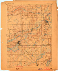 Geneva topographic map thumbnail