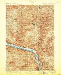 Lancaster 1908 topographic map thumbnail