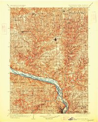 Lancaster 1908 topographic map thumbnail