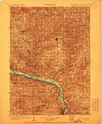 Lancaster 1908 topographic map thumbnail