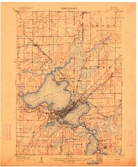 Madison 1906 topographic map thumbnail