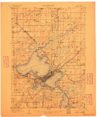 Madison 1906 topographic map thumbnail