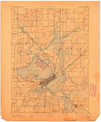 Madison 1892 topographic map thumbnail