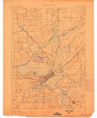 Madison 1892 topographic map thumbnail