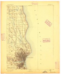 Milwaukee 1892 topographic map thumbnail