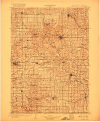 Mineral Point 1902 topographic map thumbnail