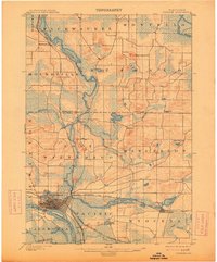 Portage 1902 topographic map thumbnail