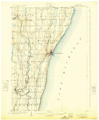 Port Washington 1904 topographic map thumbnail