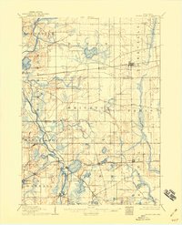 Silver Lake 1906 topographic map thumbnail