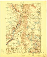St Croix Dalles 1901 topographic map thumbnail