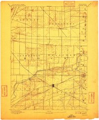 Shopiere 1893 topographic map thumbnail