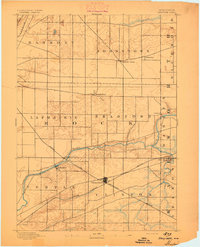 Shopiere 1893 topographic map thumbnail