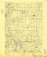 Silver Lake 1906 topographic map thumbnail