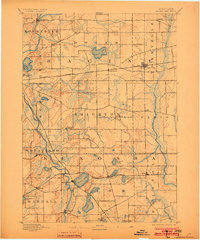Silver Lake 1893 topographic map thumbnail