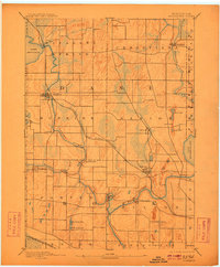 Stoughton 1890 topographic map thumbnail
