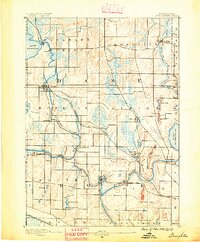 Stoughton 1890 topographic map thumbnail