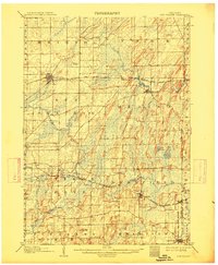 Sun Prairie 1907 topographic map thumbnail