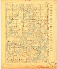 Sun Prairie 1896 topographic map thumbnail