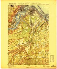 Superior 1917 topographic map thumbnail